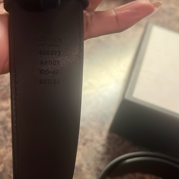 The Gucci Double G Belt in Black size 100/40. - Picture 2 of 4